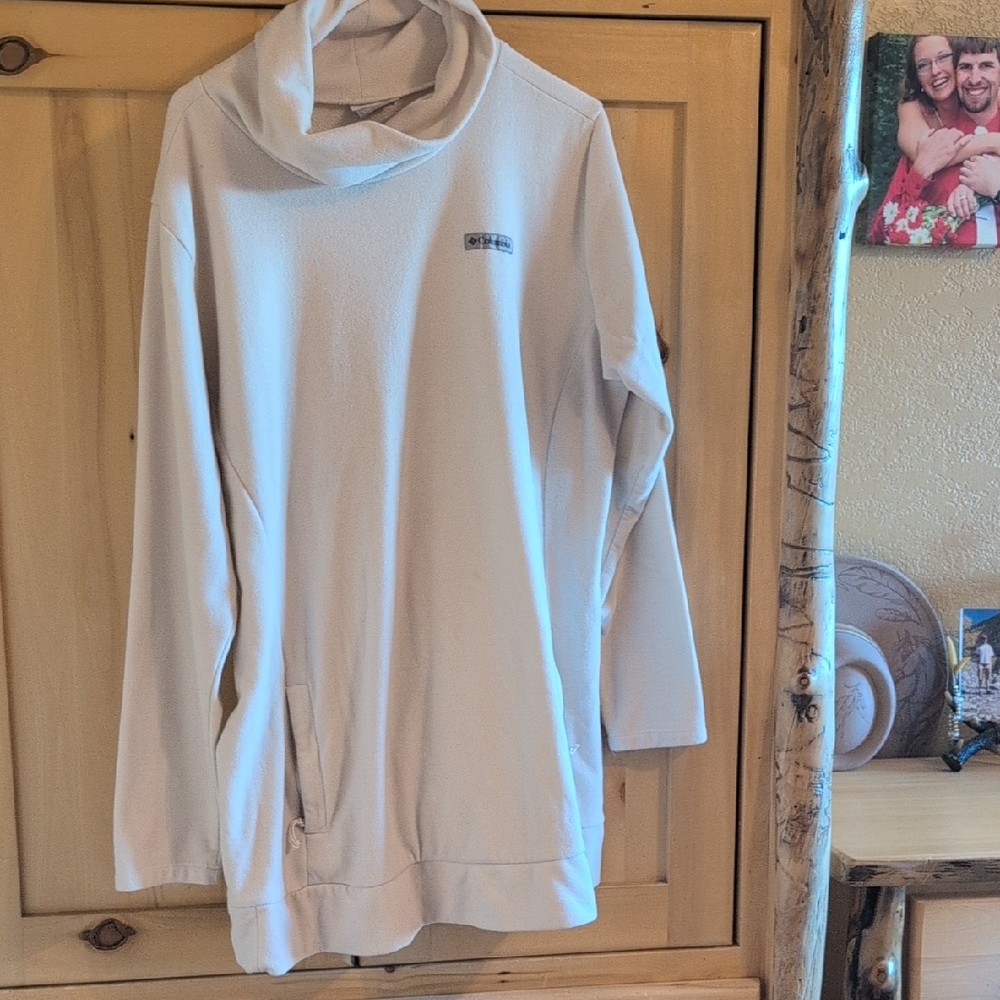 Cozy Cream Turtleneck Dress